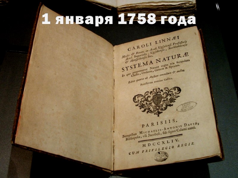 1 января 1758 года